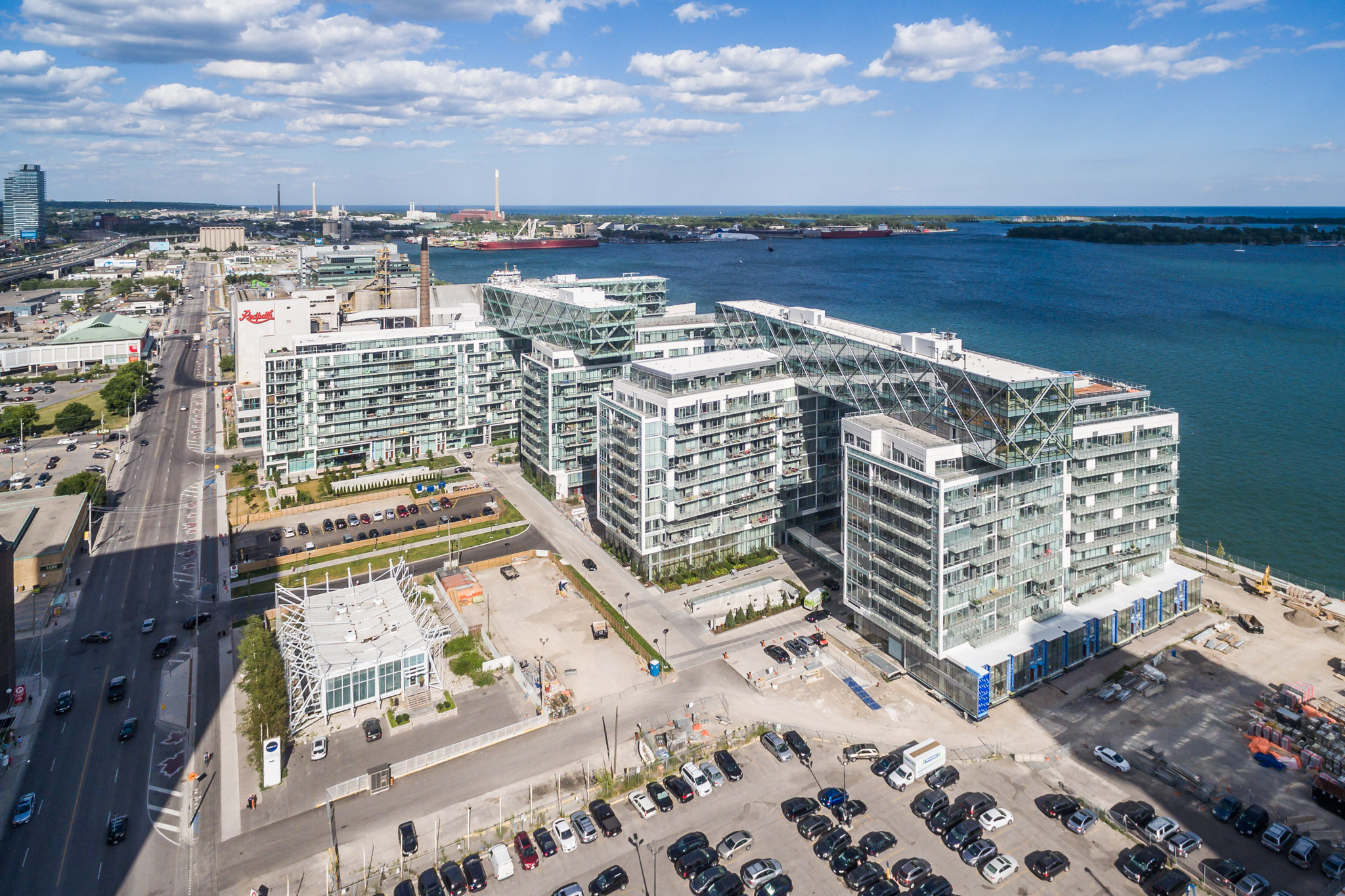 Aerial Photography Offers New Views Of Waterlink At Pier Urbantoronto