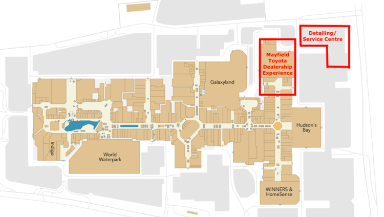最も人気のある Layout West Edmonton Mall Map キャメルウォール