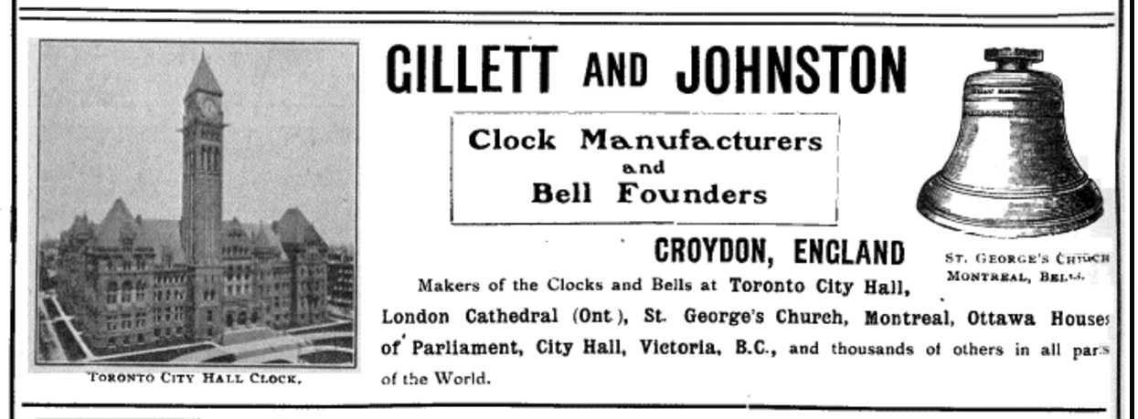 Ad in The Canadian Architect and Builder publication January, 1907.jpg