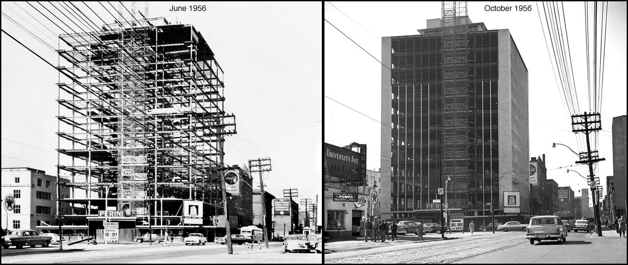 Adelaide St. W. looking west across University Ave. (Mayzel building)   TPL.jpg