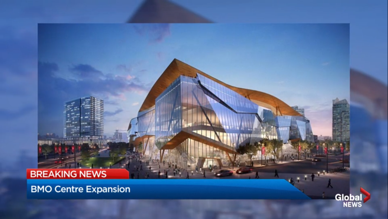 Calgary BMO Centre Expansion 25m 5s CMLC SkyriseCities