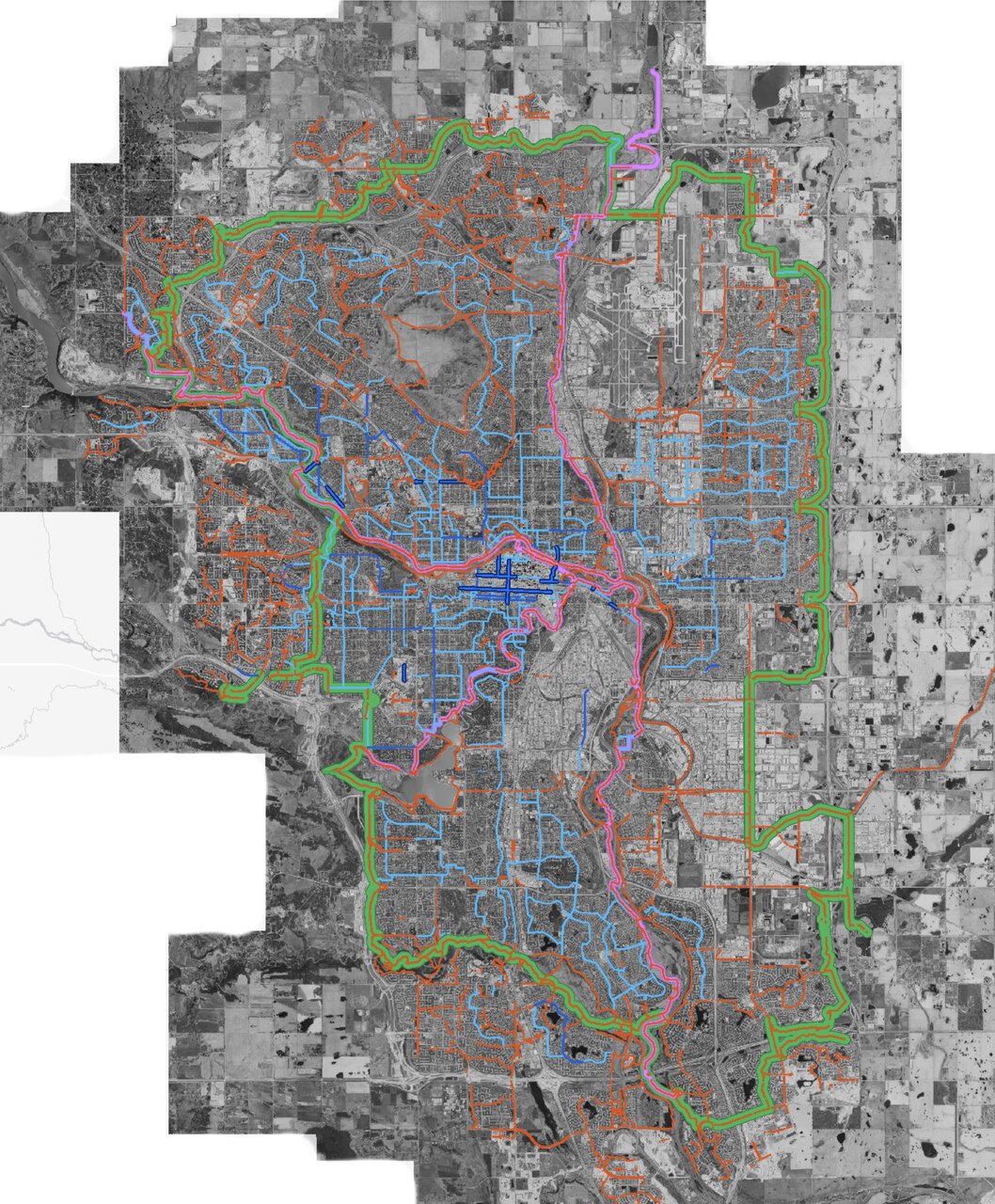 Calgary Bike Lanes and Bike Paths Page 24 SkyriseCities