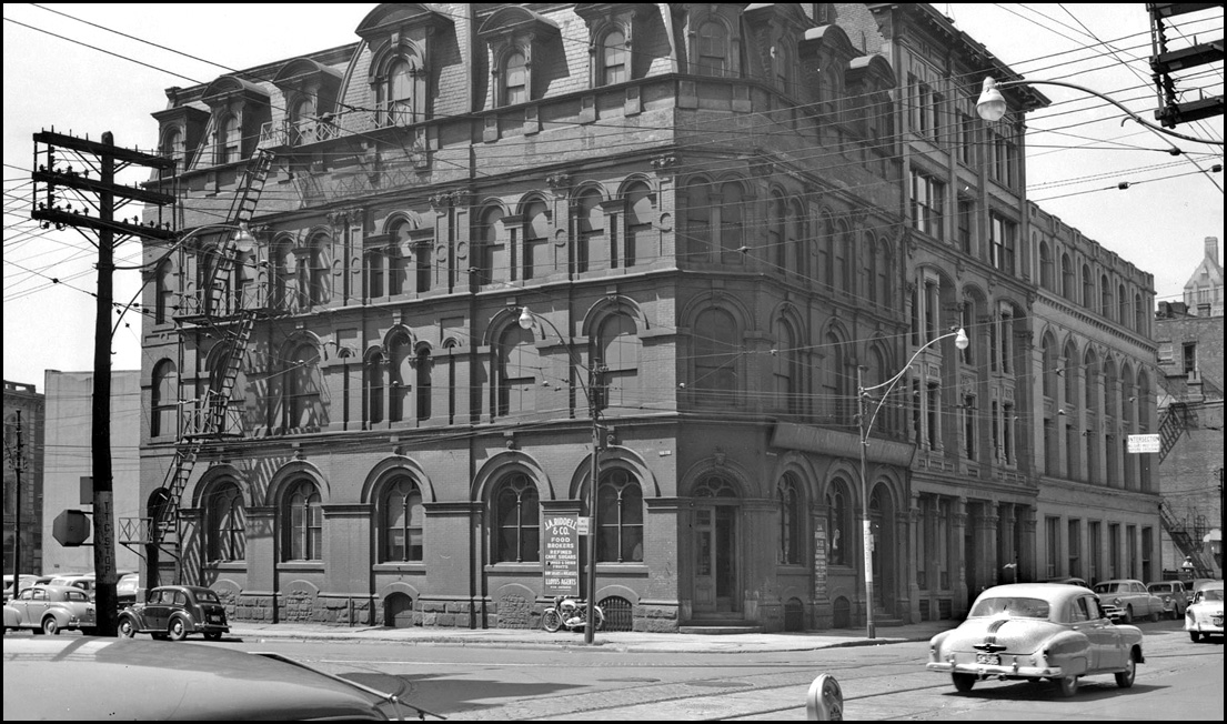 CANADIAN NATIONAL TELEGRAPH BUILDING, Wellington St. E., s.w. corner Scott St. 1953  TPL.jpg