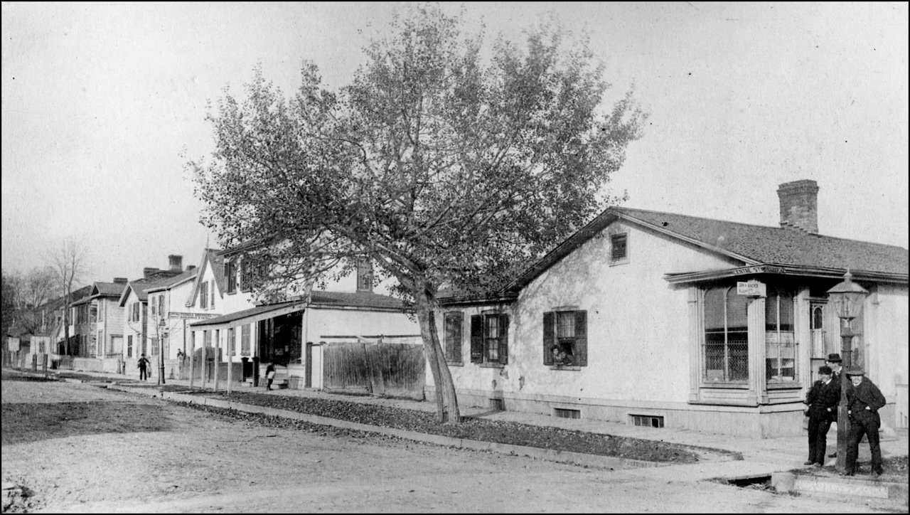 Centre Ave., east side, looking north from Osgoode St. 1890  TPL.jpg
