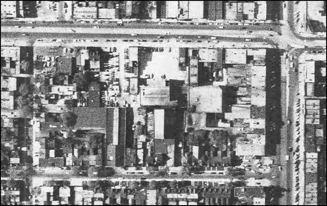 College-Spadina 1953 aerial photo.jpg