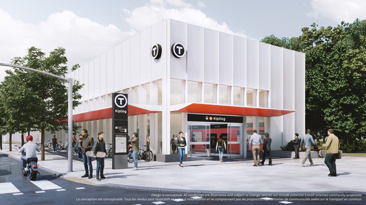 Conceptual rendering of an entrance building at the future Kipling-Eglinton Station.jpg