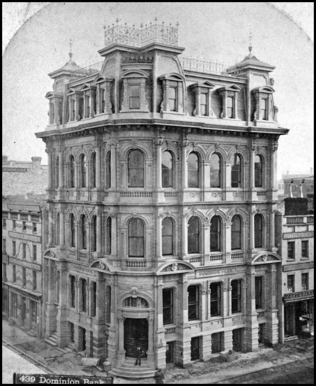 Dominion Bank, King St. W., s.w. cor. Yonge St. 1879 TPL.jpg