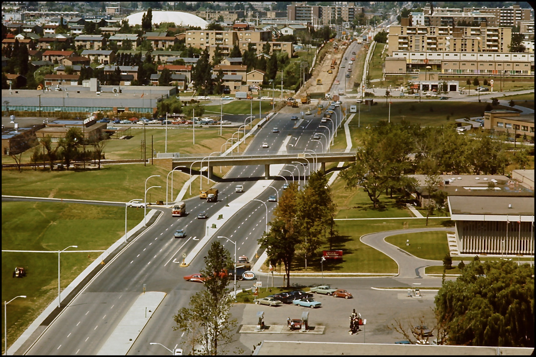 Don Mills RR underpass N. of Eglinton 1966 4 © G.Dunbar.jpg