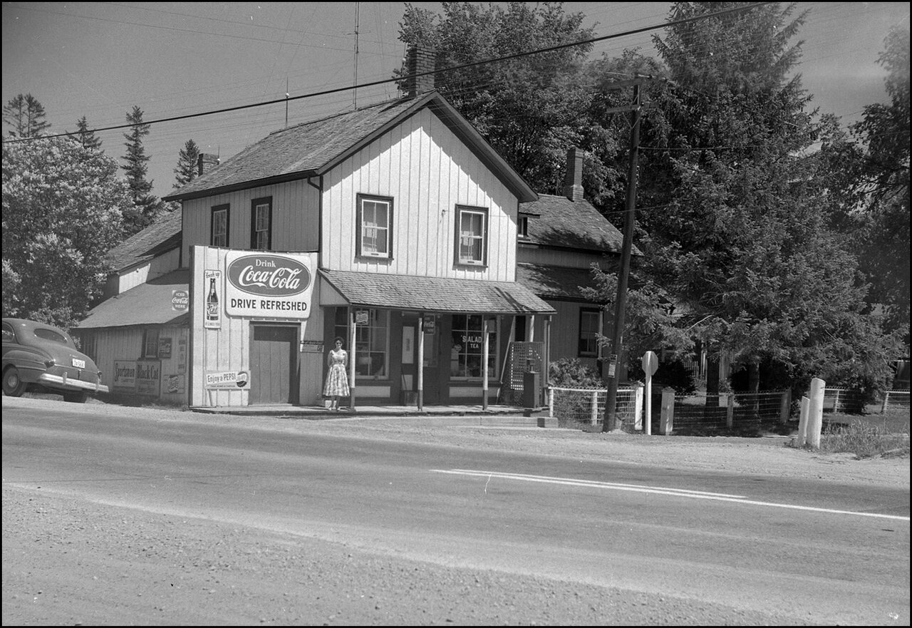 Edgeley Post Office, southeast corner of Jane Street and Highway 7, Vaughan, Ont. 1956  TPL.jpg