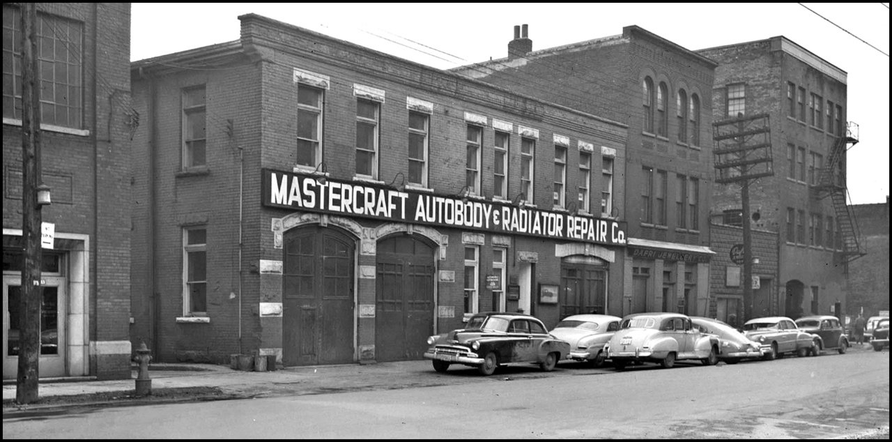 former Fire Hall, Toronto, Richmond St. E., s. side, w. of Jarvis St.   1952   TPL   .jpg