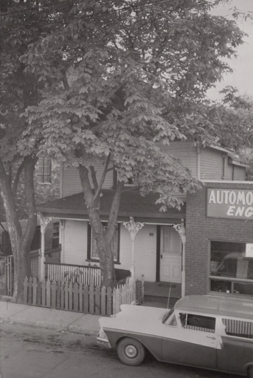 Frank M. Harvey House, west side of Main St., north of Gerrard. 1950s..jpg