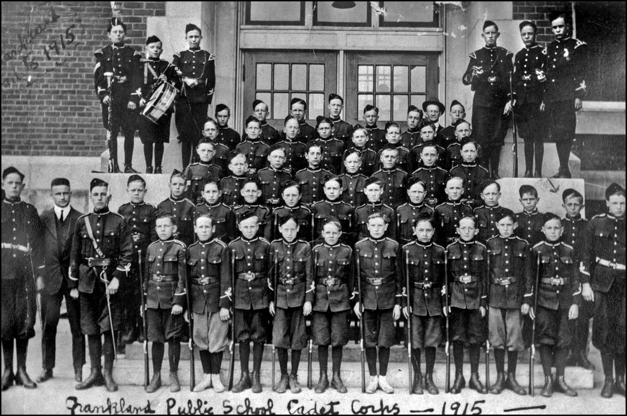 Frankland Public School - Logan Ave. S. of Danforth Ave.1915 TPL.jpg