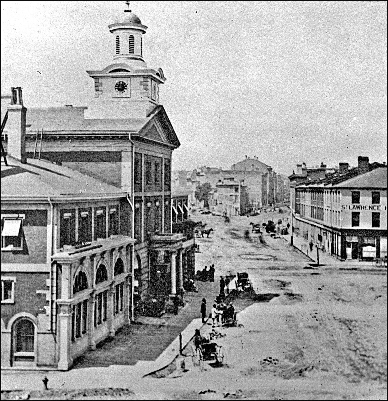 Front St. E., looking w. from Jarvis St. 1884  TPL.jpg