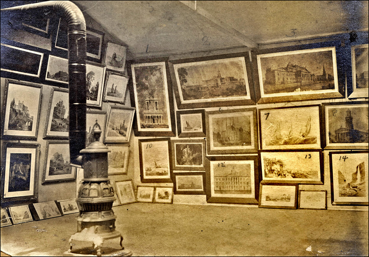 Gallery at Colborne Lodge, High Park, Toronto c.1900 TPL.jpg