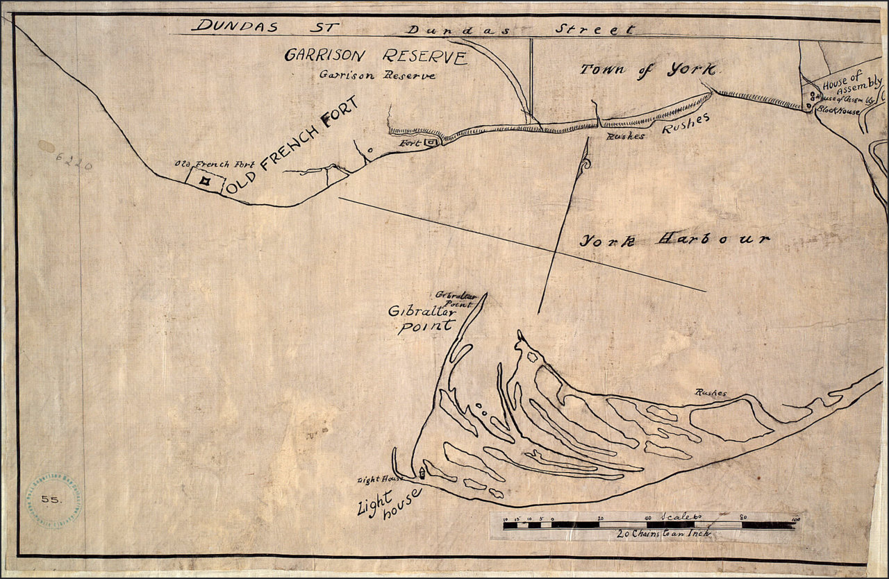 Garrison reserve [and] town of York [1816]  TPL.jpg