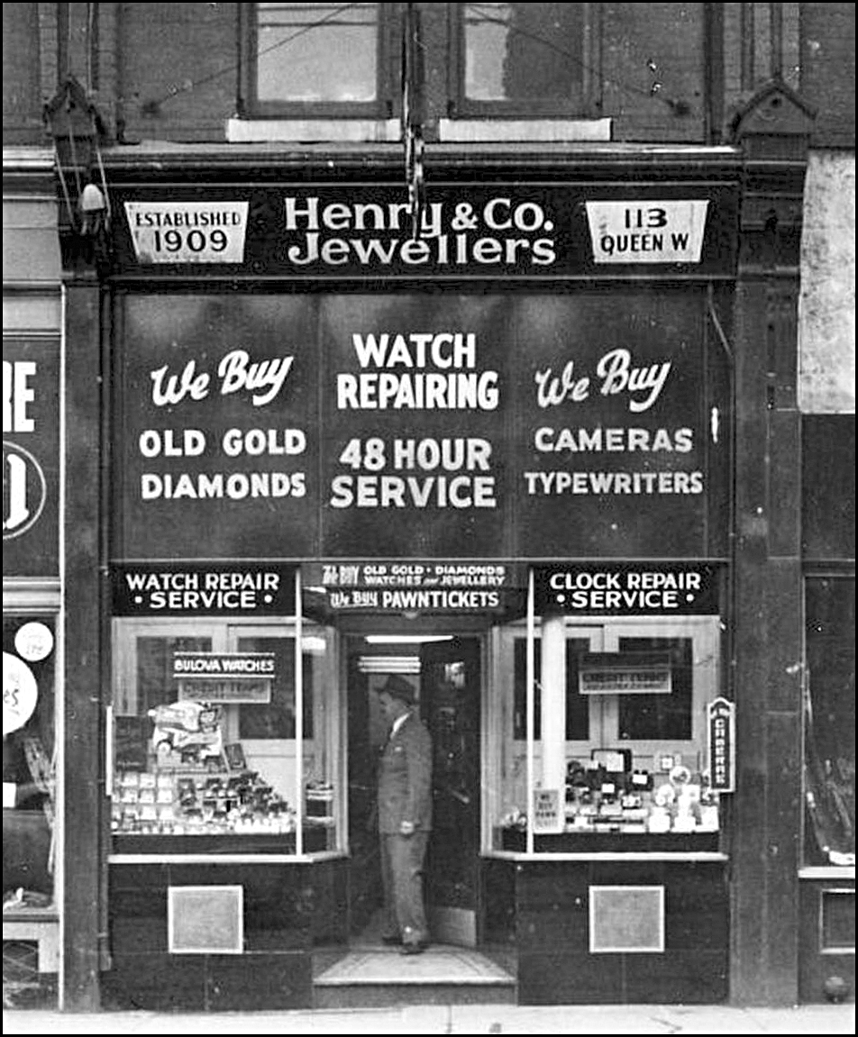 Henry & Co. 113 Queen St. W. c1945.jpg