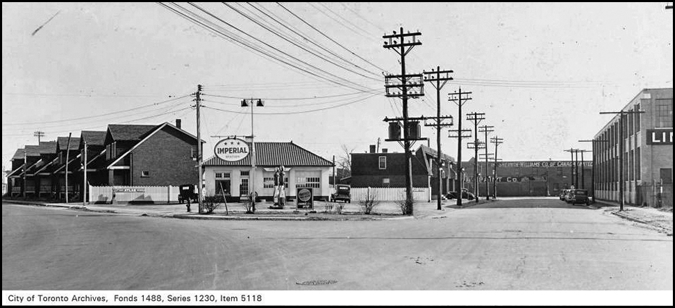 Imperial Oil station c.1937 Eastern Ave. at Mosley St.jpg