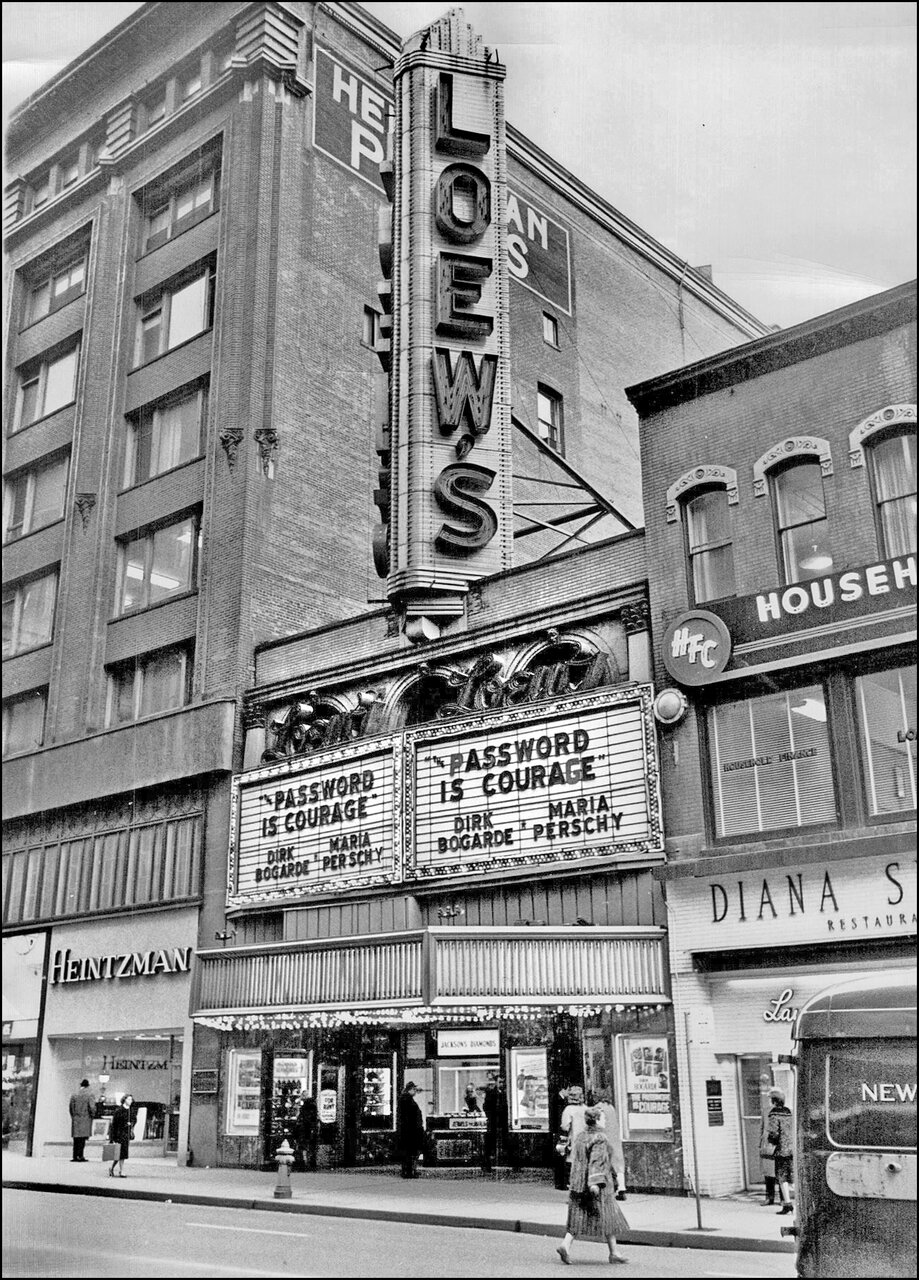 Loew's Theatre, Yonge St., E side, N of Queen St. E. 1963  TPL.jpg