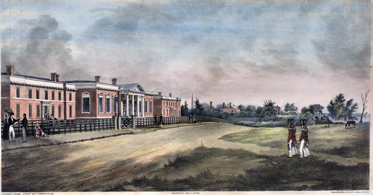 Parliament Buildings (1832-1893), Front St. between John & Simcoe  TPL.jpg