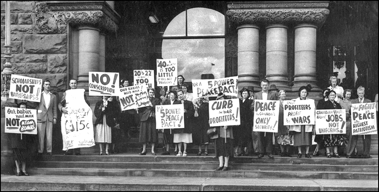 Peace Movement demonstration 1947 LAC.jpg