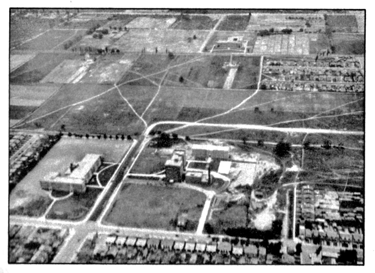 R.H. McGregor School & East General Hospital 1930 at Coxwell & Sammon.jpg