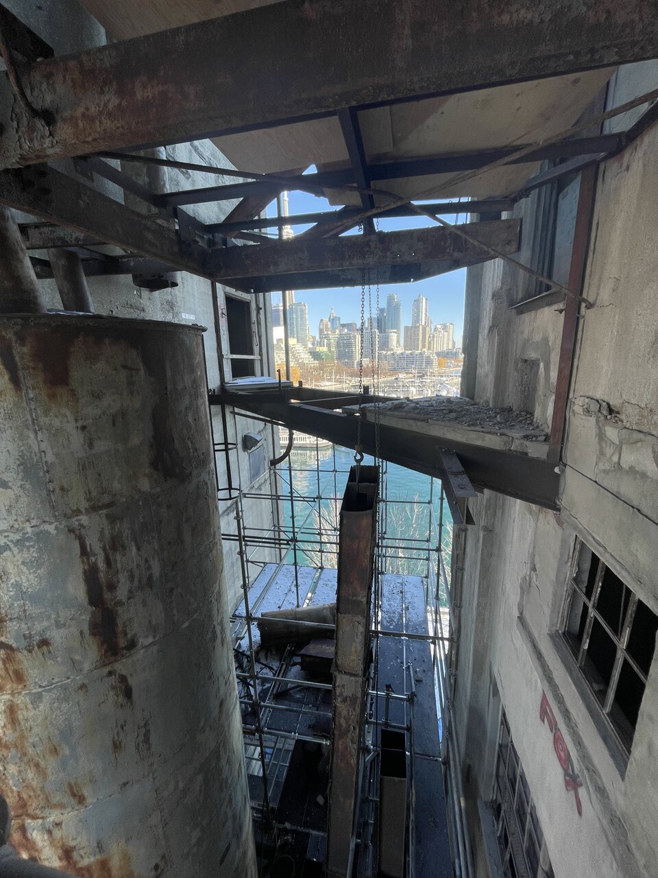 Silo portal overhead demolition and removals_Dec 13 2022.jpg