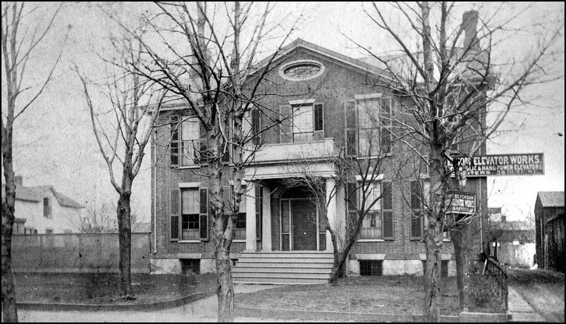 Sir William Campbell house 1883, Adelaide St. E., N side, head of Frederick St.; moved March 1...jpg