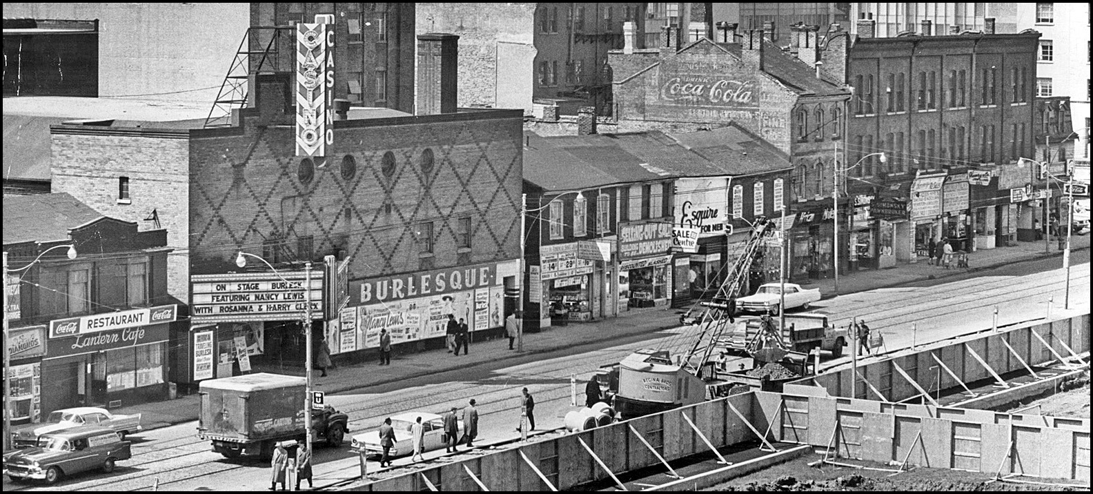 South side of Queen St. W. 1963 photo by Harold Whyte TPL.jpg