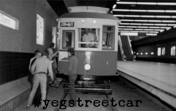 Streetcar on LRT track.png