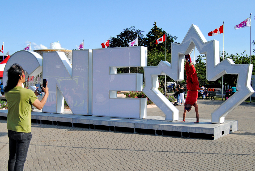 stunt at CNE sign.jpg