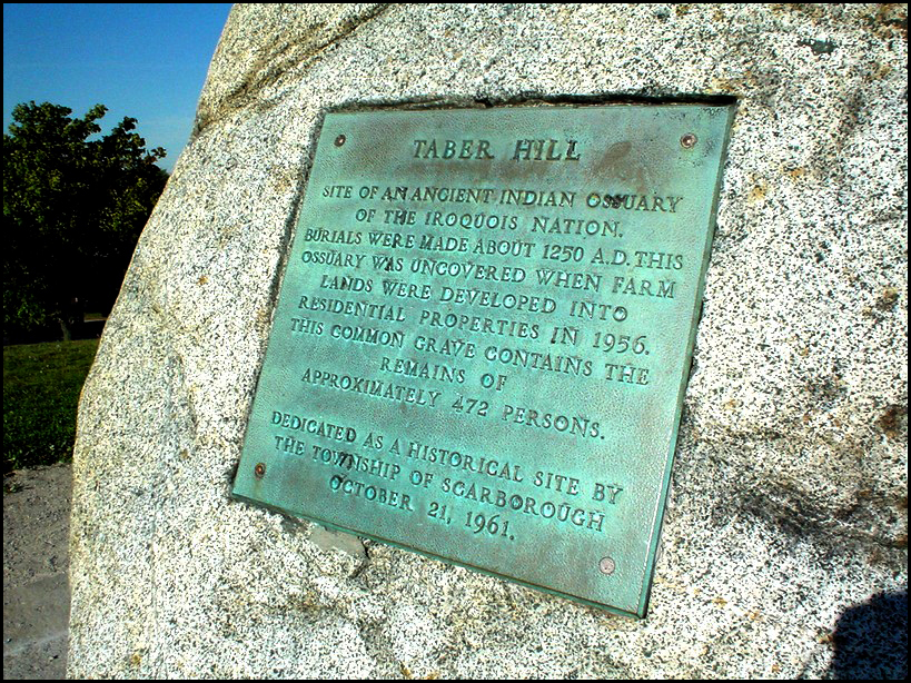 Tabor (Taber?) Hill plaque.jpg