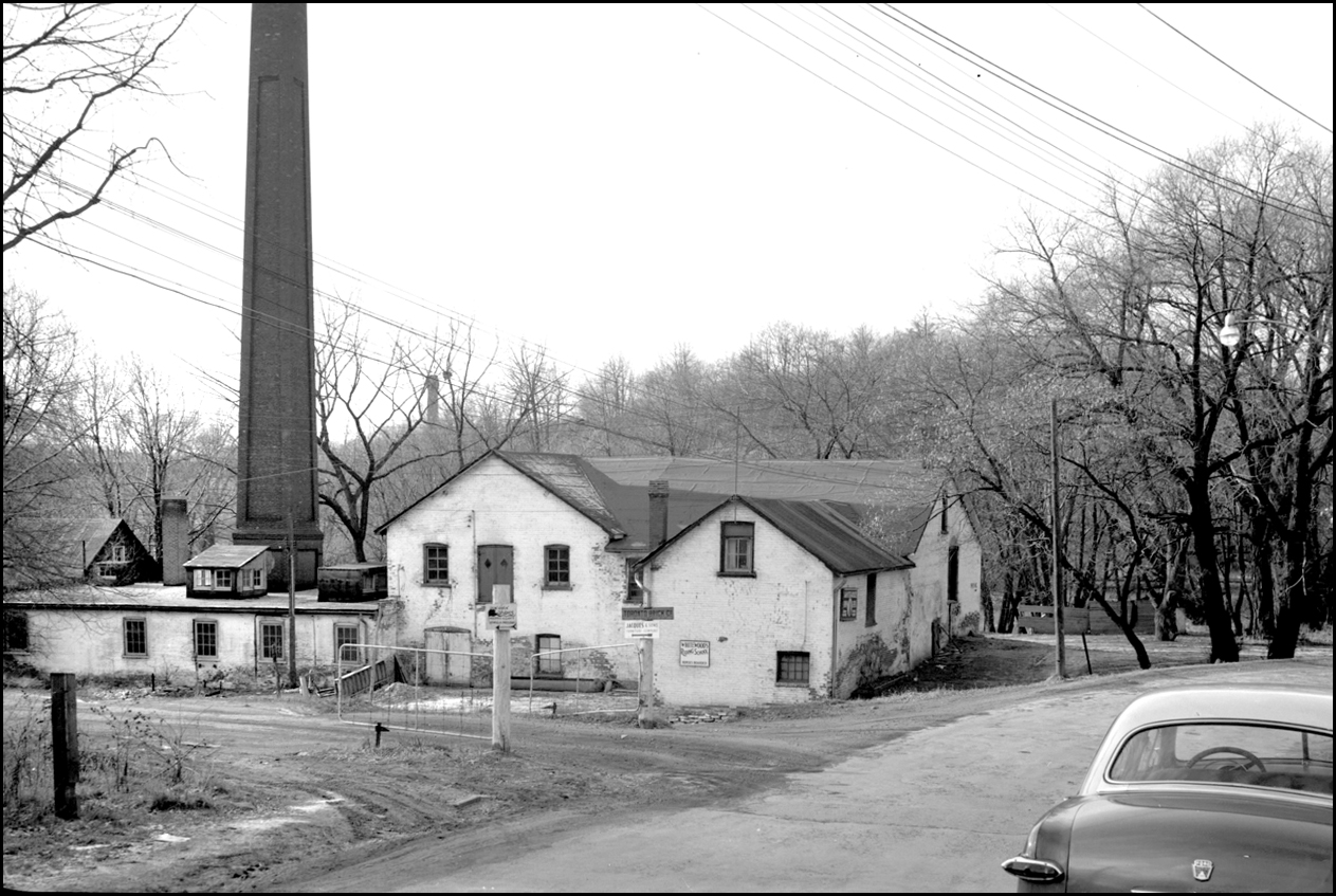 Taylor Brothers, paper mill, Don R., east side, south of Pottery Rd. 1954  TPL.jpg