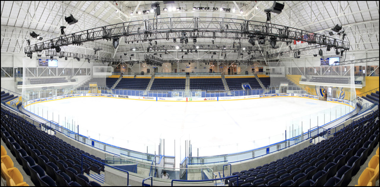 The ice rink for Ryerson University is located on the third level of the building.jpg