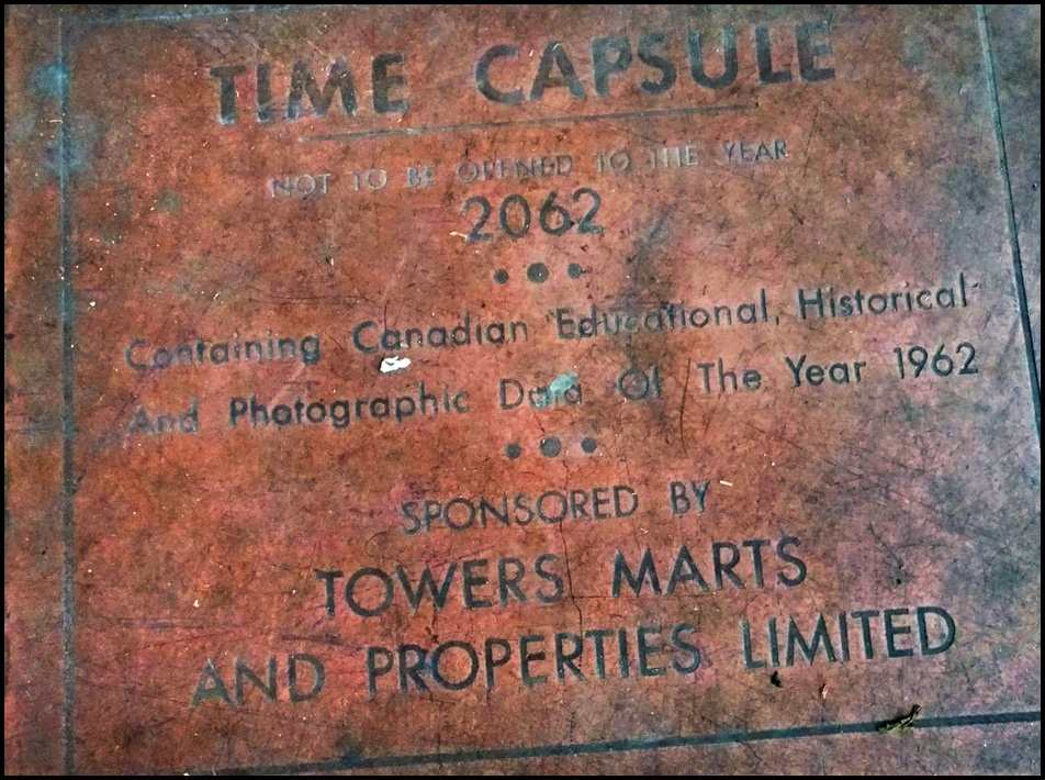 Time capsule-Dundas W. just S. of Bloor- outside Loblaws-phoyo by Mustapha 2018.jpg