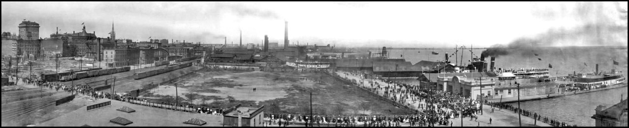 Toronto waterfront 1907, looking east from a Bay St. rooftop, TPL.jpg