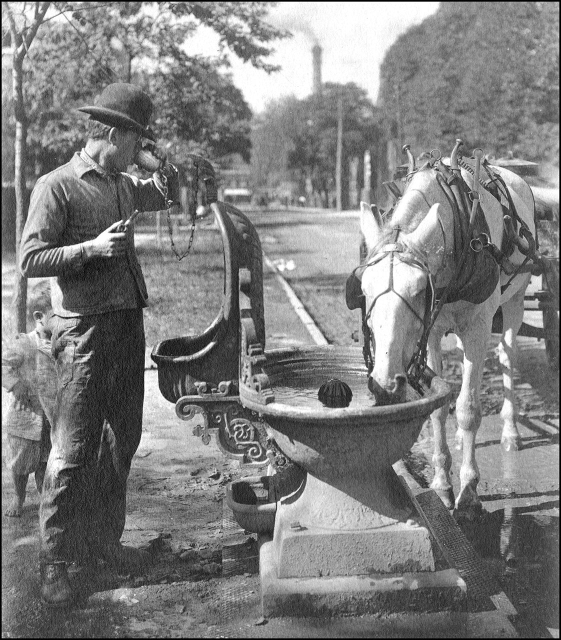 Watering trough, fountain   c.1900   TPL.jpg
