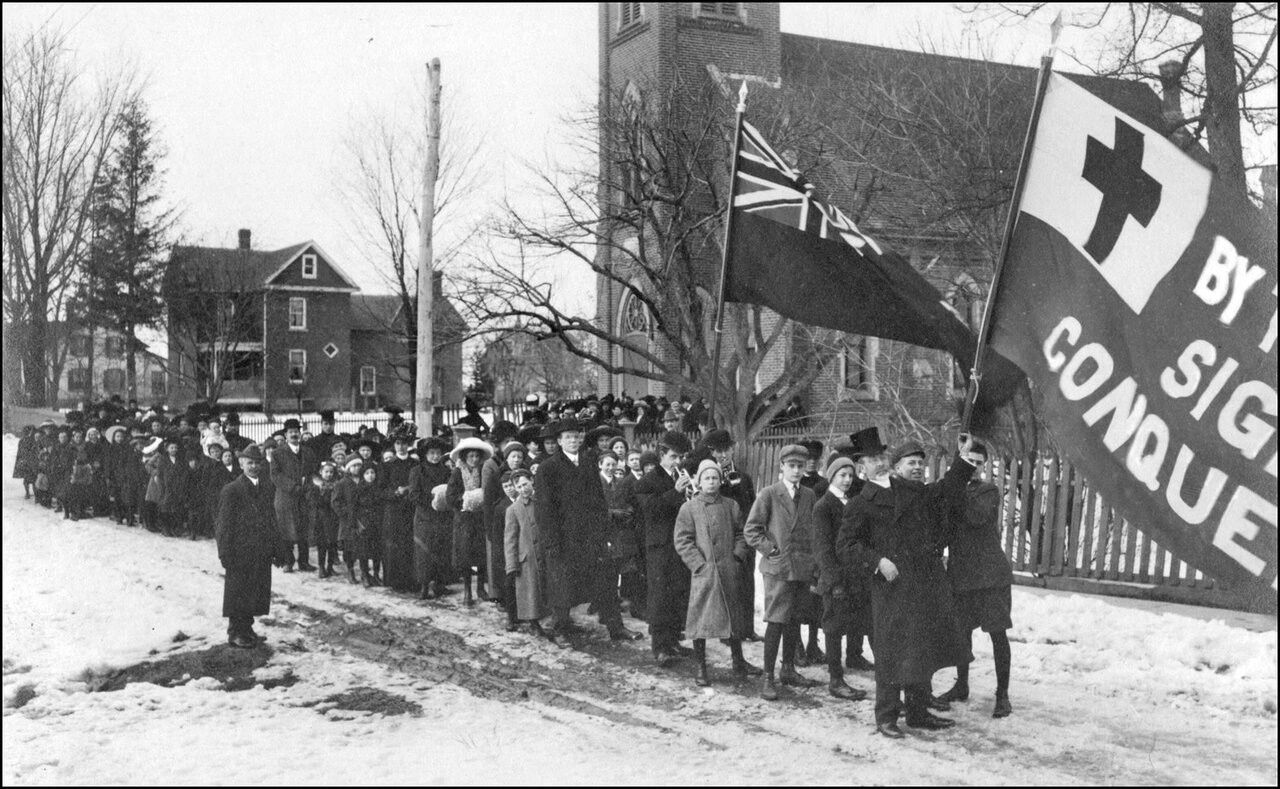 Weston Presbyterian Church, Cross St., east side, north of Church St. 1912  TPL.jpg