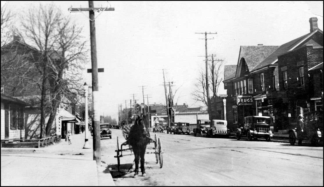 Weston Road, looking south from Little Ave. c.192?  TPL.jpg