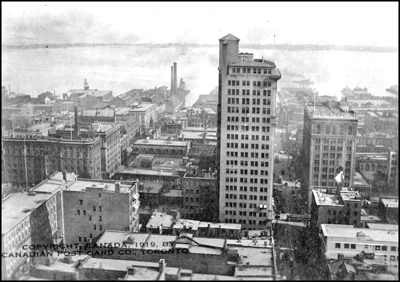 Yonge at King aerial 1919 LAC.jpg