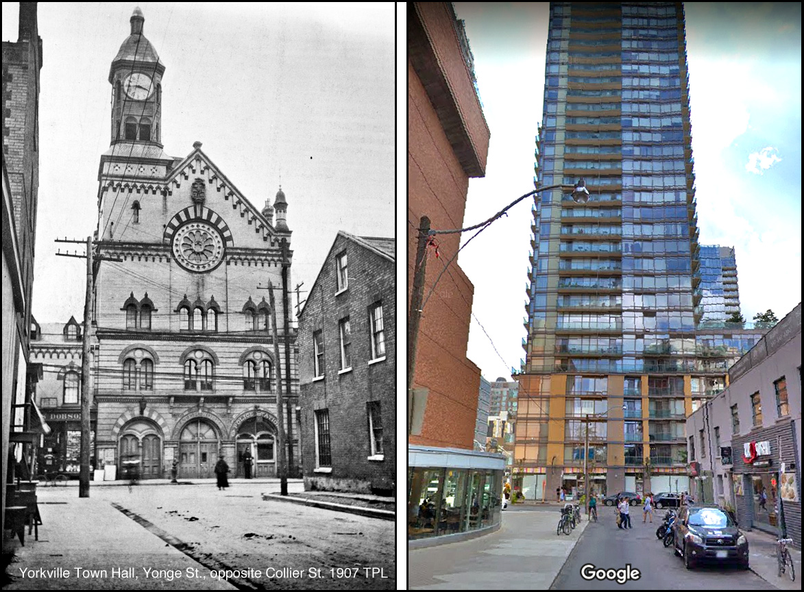 Yorkville Town Hall, Yonge St., w. side, opposite Collier St. 1907   TPL.jpg