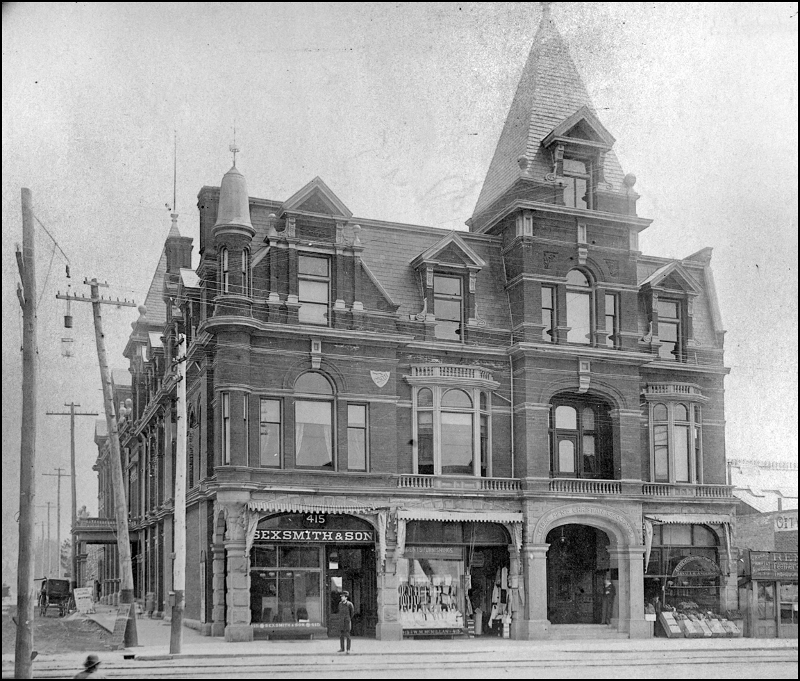 Young Men's Christian Association, central building, Yonge St., south east corner McGill St. 1...jpg