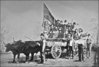 York Pioneers on way to Exhibition to erect Scadding cabin 1879 TPL.jpg