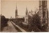 A city of spires - Bond St looking N from Queen St [note Toronto Normal School as Bond St's term.jpg