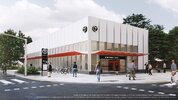 Conceptual rendering of a station entrance at the future Royal-York Eglinton Station.jpg