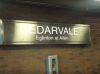 Cedarvale Station South End Sign Closeup.png