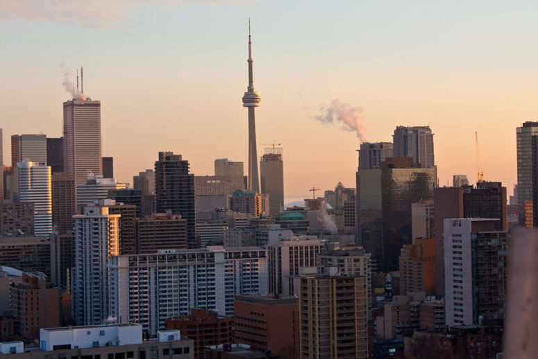 Photo Of The Day: Skyline From Jarvis and Bloor | UrbanToronto