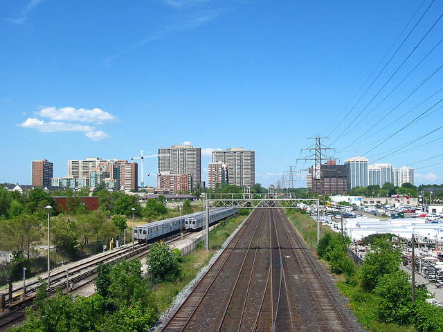 Photo Of The Day Etobicoke City Centre Skyline Today and Five Years