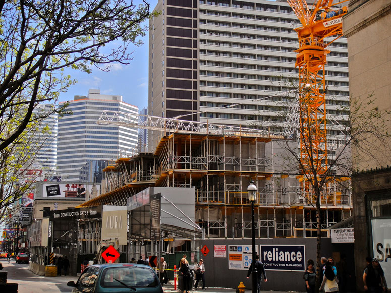 Canderel Stoneridge's Aura at College Park Condos Starts The Climb To