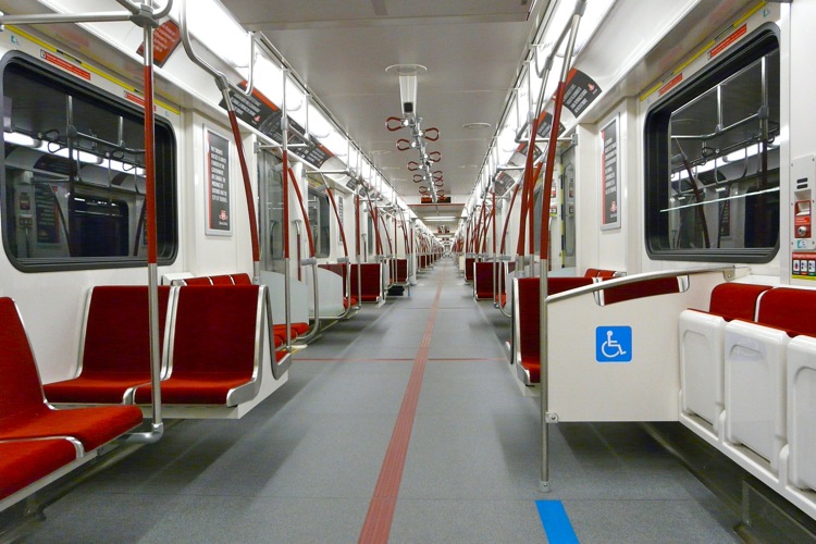 Doors Open to Reveal the TTC's New Toronto Rocket to the Public | UrbanToronto