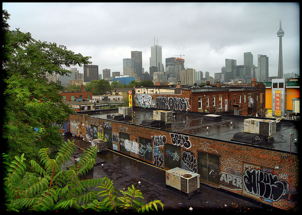 Photo Of The Day: Downtown Toronto And Chinatown Graffiti | UrbanToronto